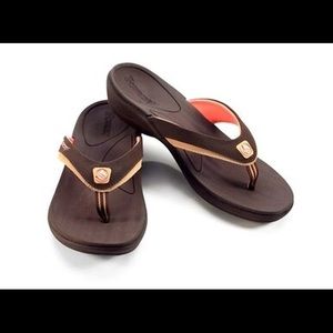 Powerstep Fusion Orthotic Sandals for Women Brown